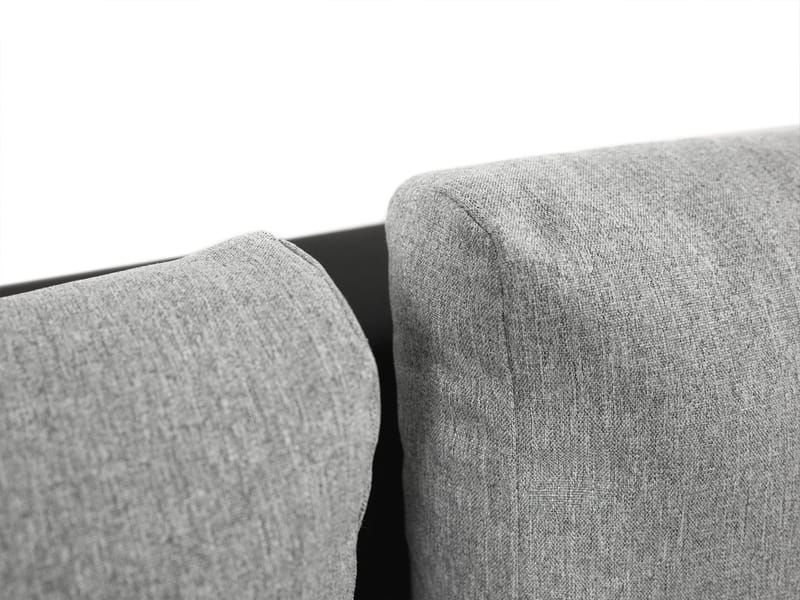 Cerys Sovesofa med chaiselong 4-personers - Grå - Møbler - Sofaer - Sovesofaer