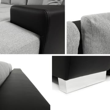 Cerys Sovesofa med chaiselong 4-personers - Grøn - Møbler - Sofaer - Sovesofaer