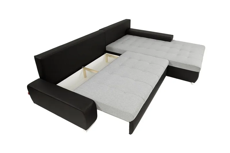 Cerys Sovesofa med diva 302x213x80 cm - Møbler - Sofaer - Sovesofaer