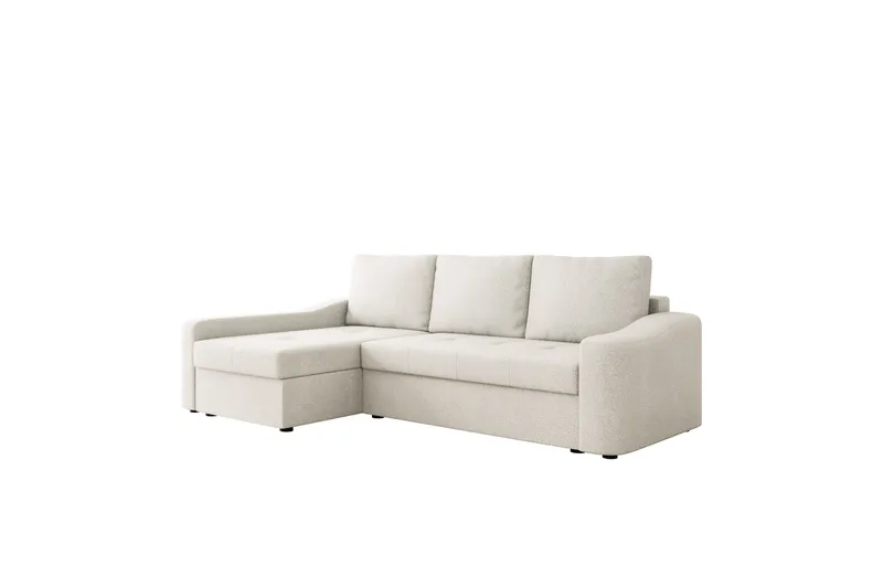 Chaman Sovesofa med Chaiselong 3-personers i Plys, Beige