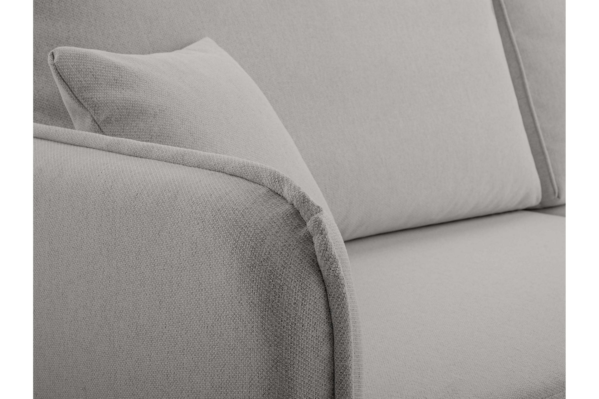 Chandru Sovesofa med Chaiselong 3-personers - Grå - Møbler - Sofaer - Sovesofaer