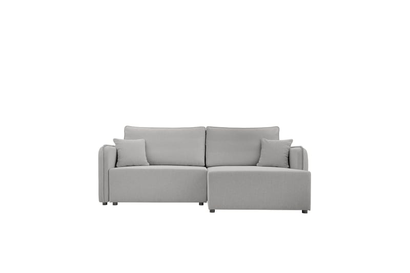 Chandru Sovesofa med Chaiselong 3-personers - Grå - Møbler - Sofaer - Sovesofaer
