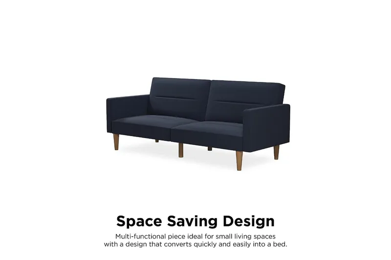 Channel Tuftet 2-personers Sovesofa Marineblå - Dorel Home - Møbler - Sofaer - Sovesofaer