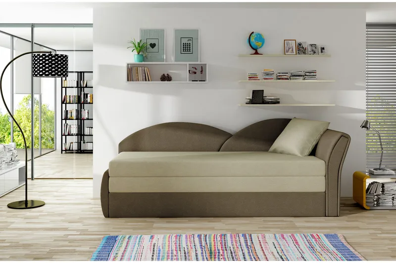 Chasidi sovesofa, Beige/Brun