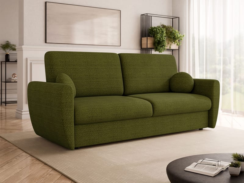 Chavez 3-personers sovesofa - Olivengrøn - Møbler - Sofaer - Sovesofaer