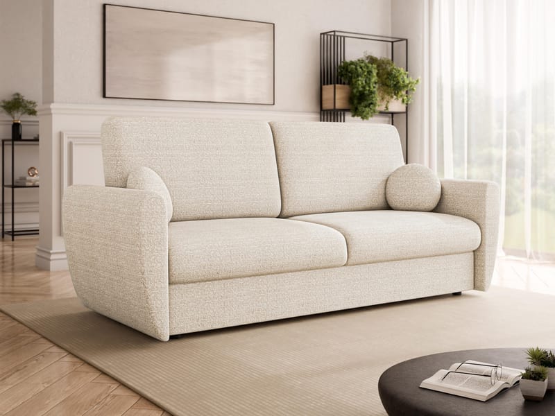 Chavez 3-personers sovesofa - Beige - Møbler - Sofaer - Sovesofaer