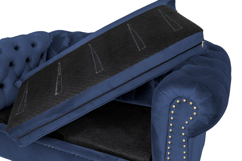 Chesterfield Deluxe sovesofa 2-Pers. - Møbler - Sofaer - Sovesofaer