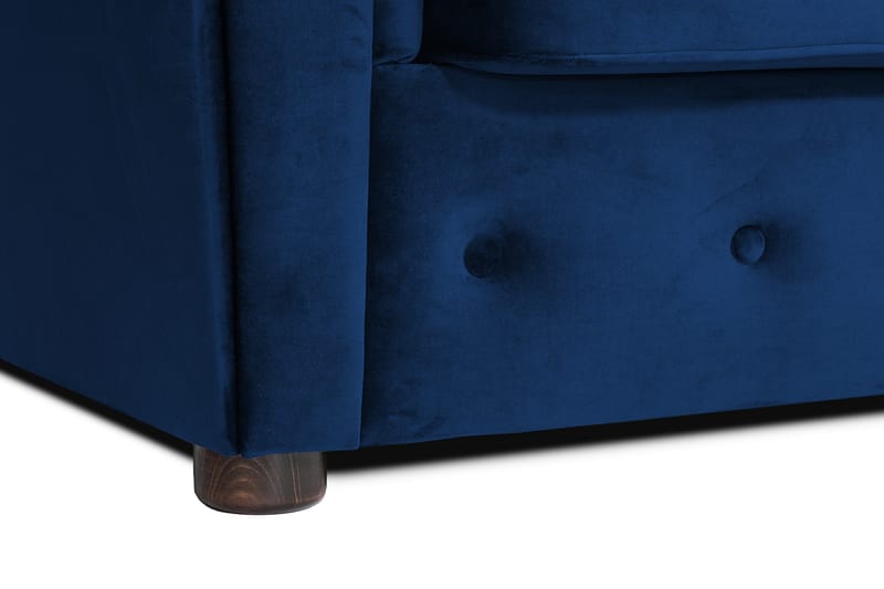 Chesterfield Deluxe sovesofa 2-Pers. med chaiselong - Sovesofaer - Sovesofa chaiselong