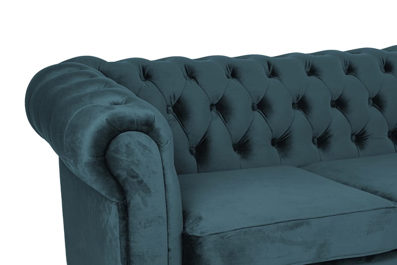 Chesterfield Deluxe sovesofa 2-Pers. med chaiselong - Sovesofaer - Sovesofa chaiselong