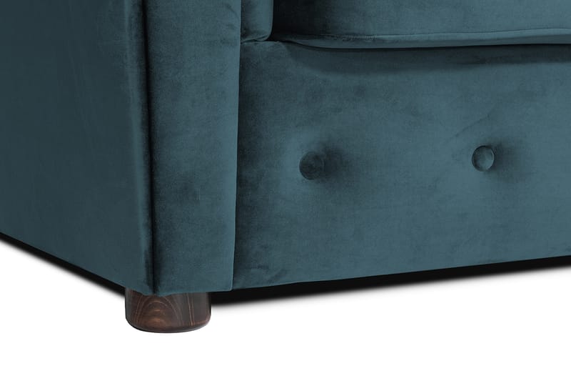 Chesterfield Deluxe sovesofa 2-Pers. med chaiselong - Sovesofaer - Sovesofa chaiselong