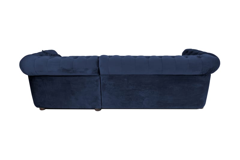 Chesterfield Deluxe sovesofa 2-Pers. med chaiselong - Sovesofaer - Sovesofa chaiselong