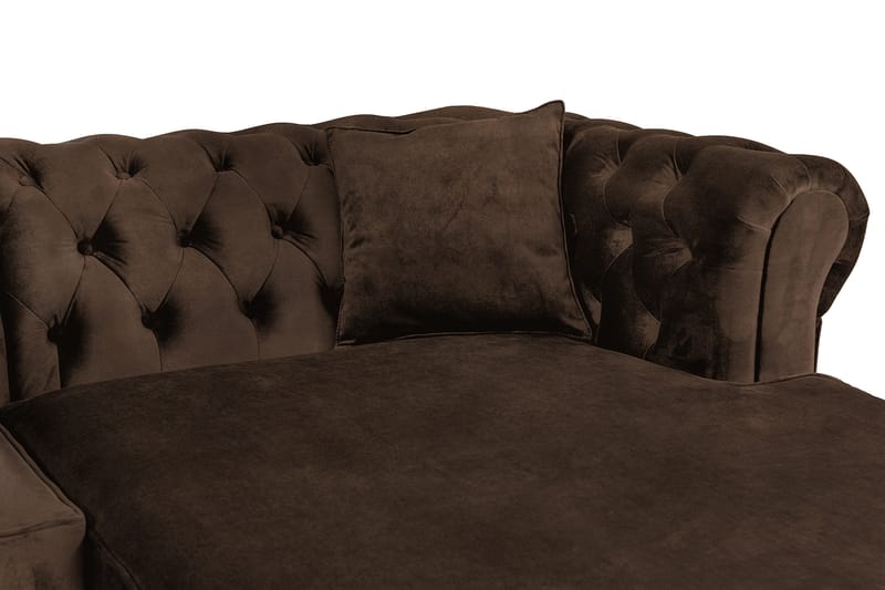 Chesterfield Deluxe sovesofa 2-Pers. med chaiselong - Sovesofaer - Sovesofa chaiselong