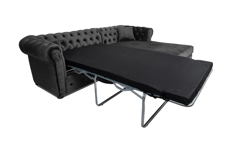 Chesterfield Deluxe sovesofa 2-Pers. med chaiselong - Sovesofaer - Sovesofa chaiselong