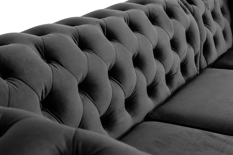 Chesterfield Deluxe sovesofa 2-Pers. med chaiselong - Sovesofaer - Sovesofa chaiselong