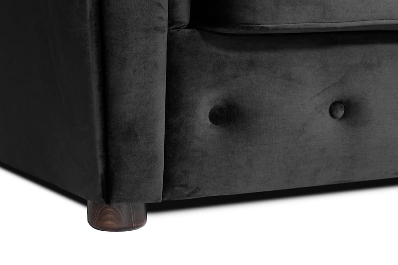 Chesterfield Deluxe sovesofa 2-Pers. med chaiselong - Sovesofaer - Sovesofa chaiselong