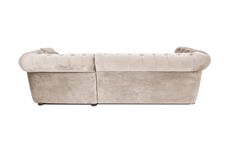 Chesterfield Deluxe sovesofa 2-Pers. med chaiselong - Sovesofaer - Sovesofa chaiselong