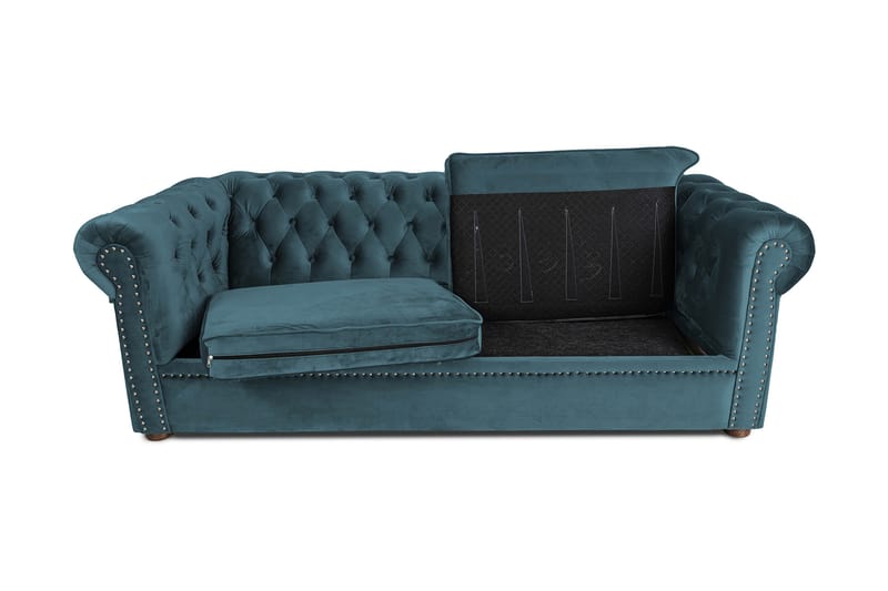 Chesterfield Deluxe sovesofa 3-Pers. - Sovesofaer - 3 personers sovesofa