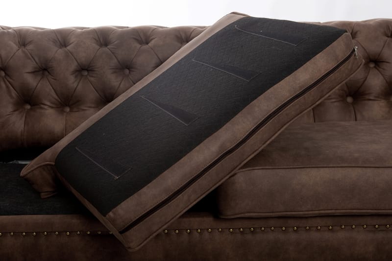 Chesterfield Deluxe sovesofa 3-Pers. - Møbler - Sofaer - Sovesofaer