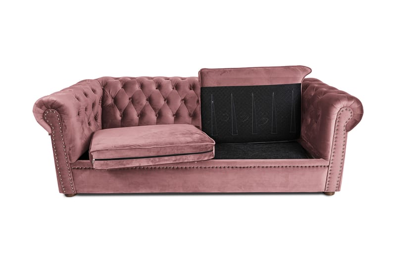 Chesterfield Deluxe sovesofa 3-Pers. - Sovesofaer - 3 personers sovesofa