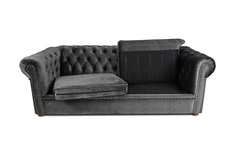 Chesterfield Deluxe sovesofa 3-Pers. - Sovesofaer - 3 personers sovesofa