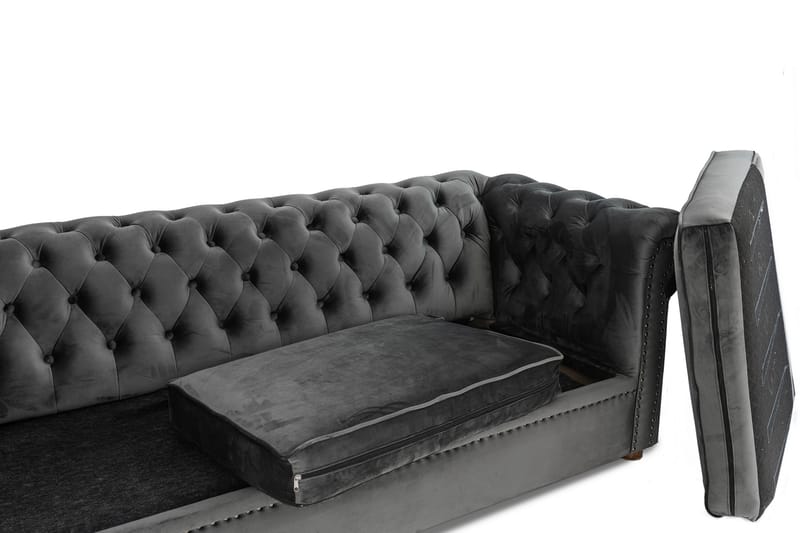 Chesterfield Deluxe sovesofa 3-Pers. - Sovesofaer - 3 personers sovesofa