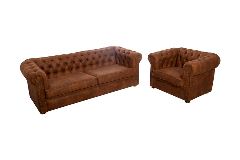 Chesterfield Deluxe sovesofa 3-Pers. - Sovesofaer - 3 personers sovesofa