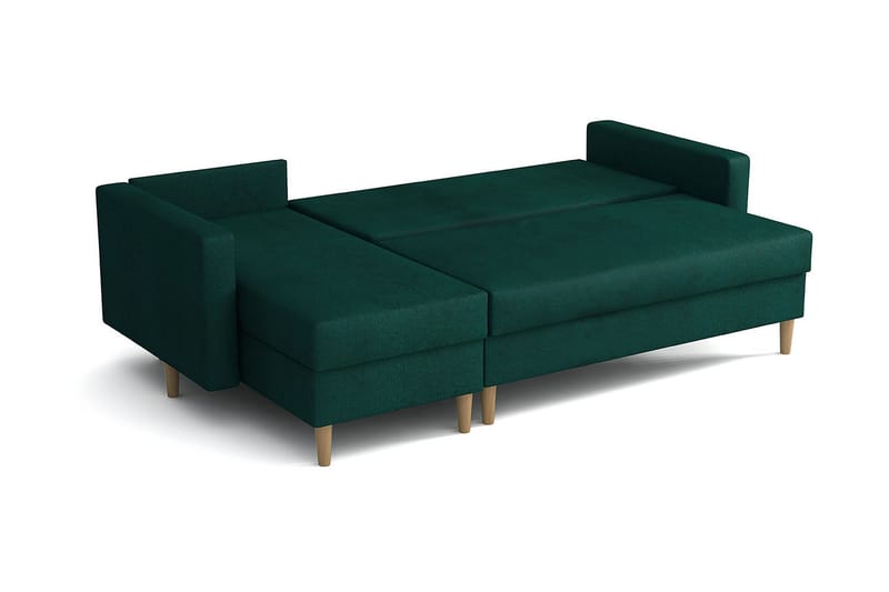 Christopher Sovesofa med divan - Sovesofaer - Sovesofa chaiselong - Velour sofaer