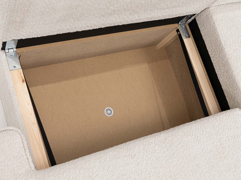 Cinrel Sovesofa med chaiselong 3-personers - Rosa - Møbler - Sofaer - Sovesofaer