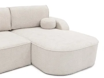 Cinrel Sovesofa med chaiselong 3-personers - Grå - Møbler - Sofaer - Sovesofaer