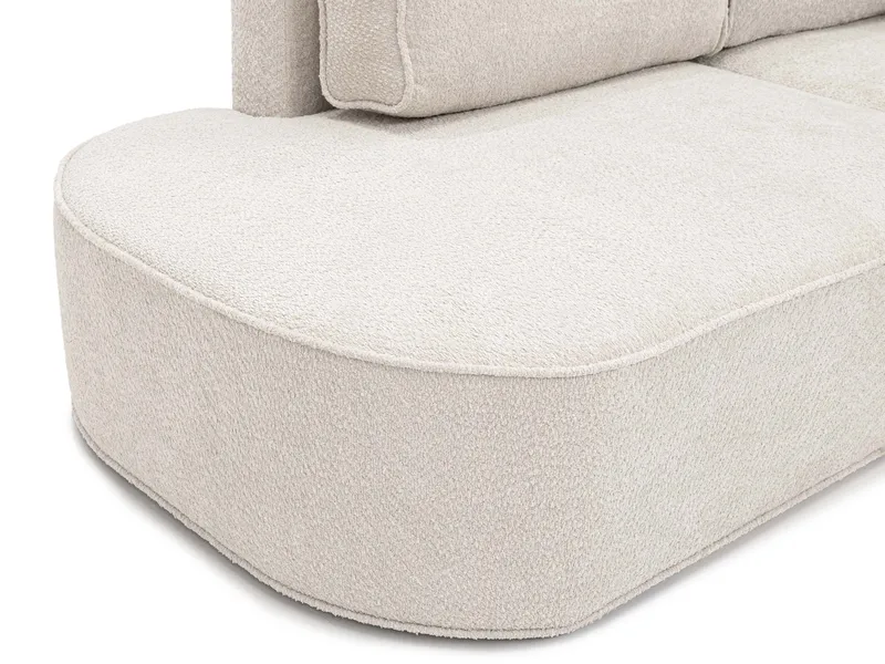 Cinrel Sovesofa med chaiselong 3-personers - Beige - Møbler - Sofaer - Sovesofaer