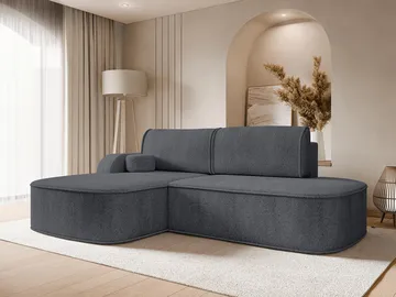 Cinrel Sovesofa med chaiselong 3-personers - Grå - Møbler - Sofaer - Sovesofaer