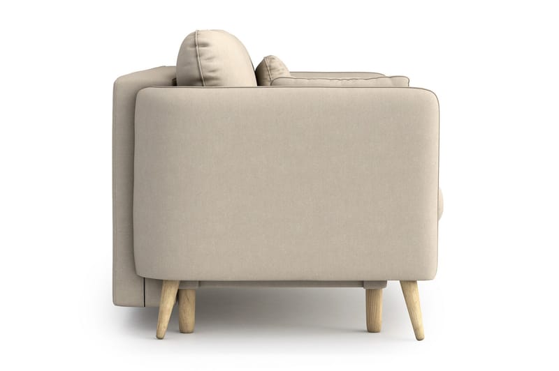 Claravik 3-pers. Sovesofa - Beige - Sovesofaer - 3 personers sovesofa