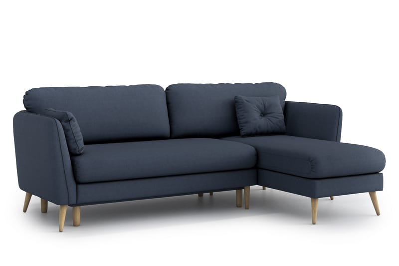 Claravik Divan sofa - Blå - Sovesofaer - Sovesofa chaiselong