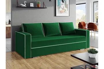 Clarina 3-sits Bäddsoffa Green - Møbler - Sofaer - Sovesofaer