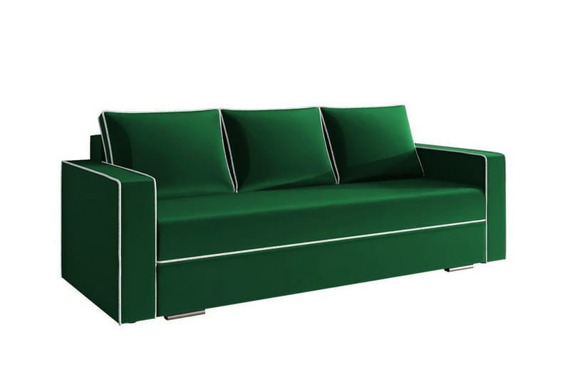 Clarina 3-personers Sovesofa - Hvid - Sovesofaer - 3 personers sovesofa