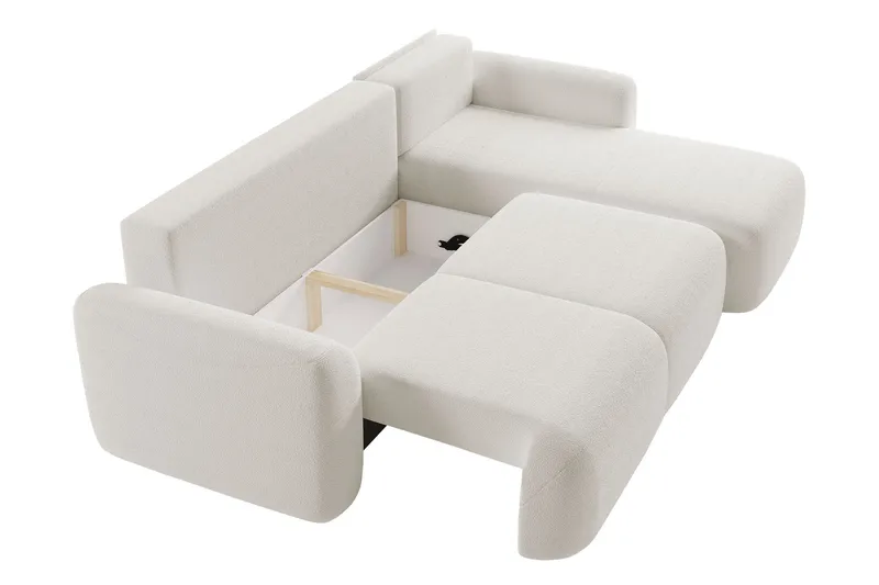 Corfu Sovesofa Med 3-Personers Divan - Møbler - Sofaer - Sovesofaer