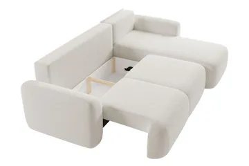 Corfu Sovesofa Med 3-Personers Divan - Grøn - Møbler - Sofaer - Sovesofaer