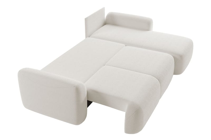 Corfu Sovesofa Med 3-Personers Divan - Beige - Møbler - Sofaer - Sovesofaer