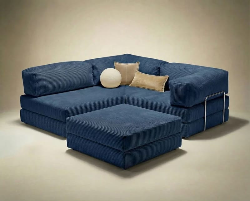 Corner Sofa-Bed Atelier Del Sofa - Møbler - Sofaer - Sovesofaer