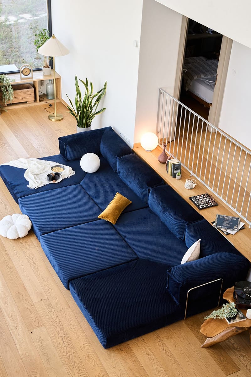 Corner Sofa-Bed Atelier Del Sofa - Møbler - Sofaer - Sovesofaer