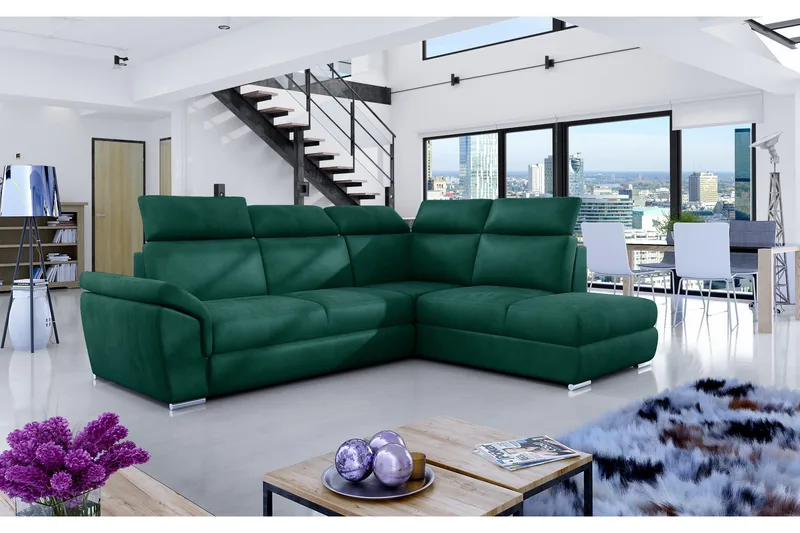 Coroniella hjørnesovesofa, Grøn