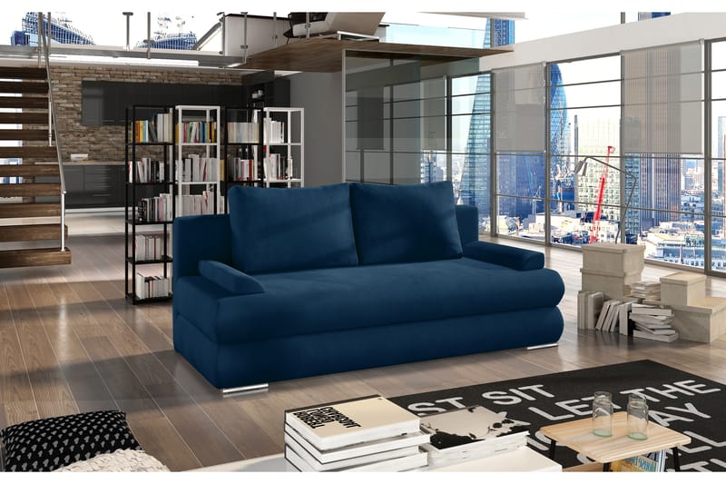 Crespos 2-Pers. Sovesofa - Blå - Møbler - Sofaer - Sovesofaer