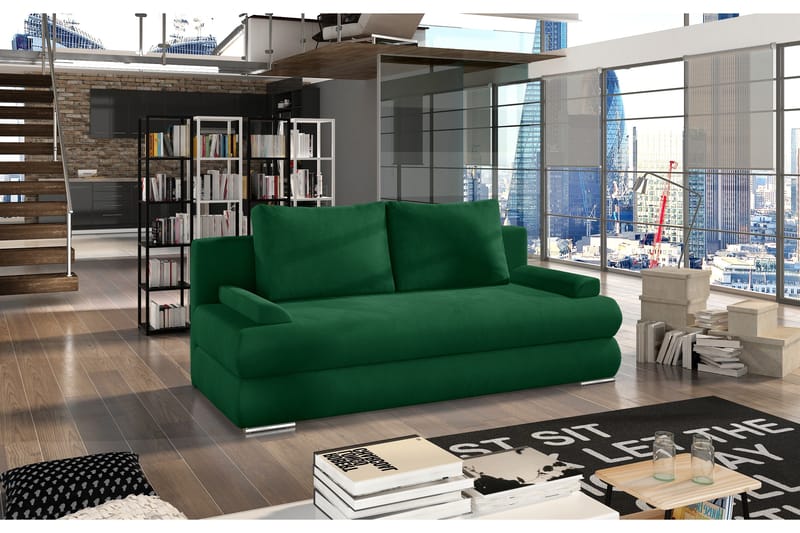 Crespos 2-Pers. Sovesofa, Grøn