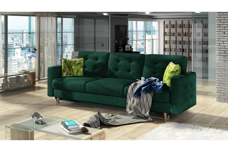 Død sovesofa - Grøn - Møbler - Sofaer - Sovesofaer