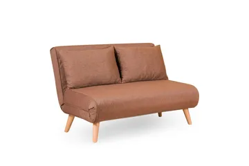 Daigo 2-personers Sovesofa 120x180 cm i Stof - Brun - Møbler - Sofaer - Sovesofaer
