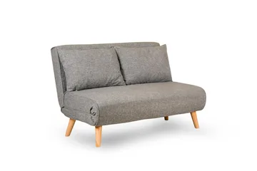 Daigo 2-personers Sammenklappelig Sovesofa 120x180 cm i Stof - Grå - Møbler - Sofaer - Sovesofaer