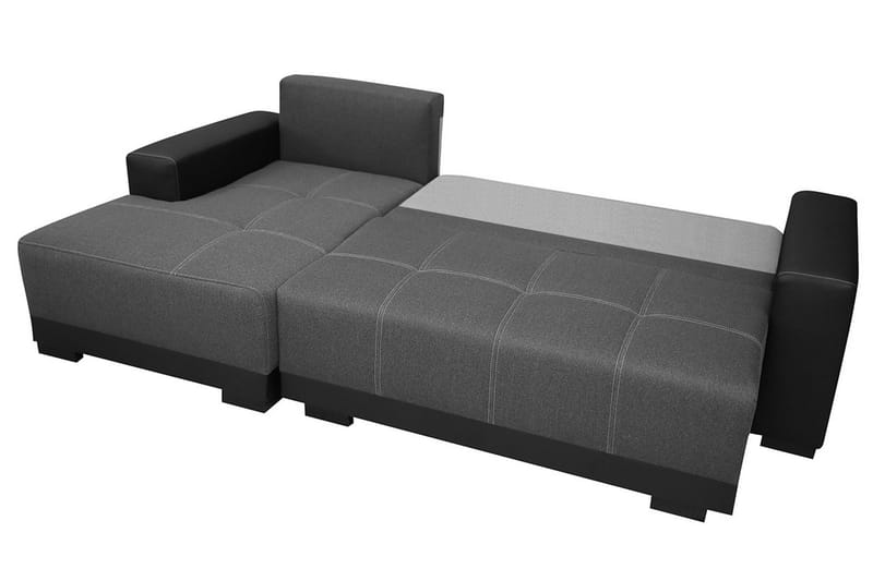 Dallas Sovesofa med diva 240x140x80 cm - Sovesofaer - Sovesofa chaiselong - Velour sofaer