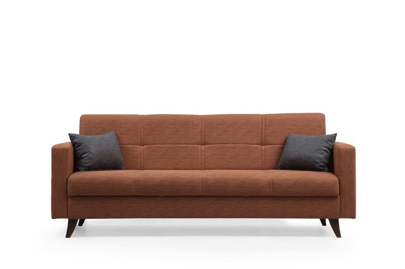 Darcia Sovesofa 3-personers - Rød - Møbler - Sofaer - Sovesofaer