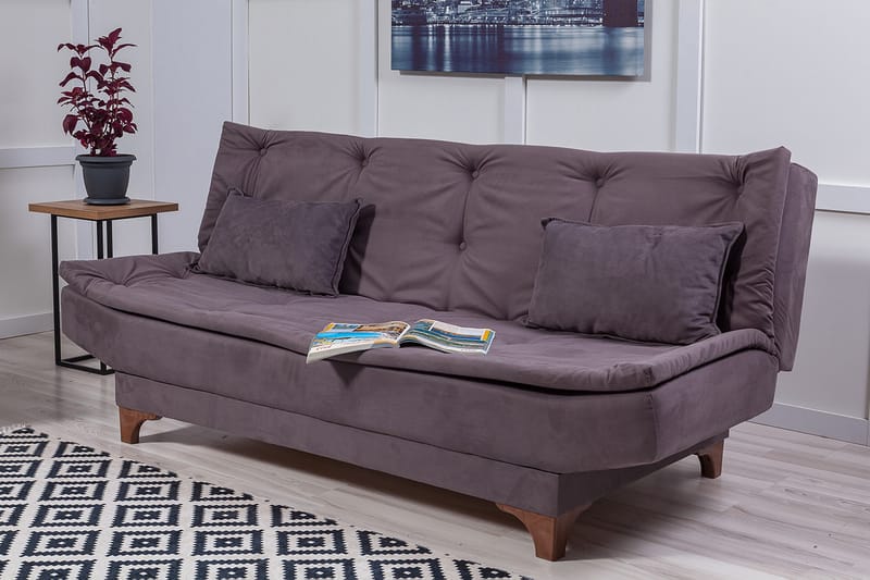 Defiglio 3-pers. Sovesofa - Grå - Møbler - Sofaer - Sovesofaer