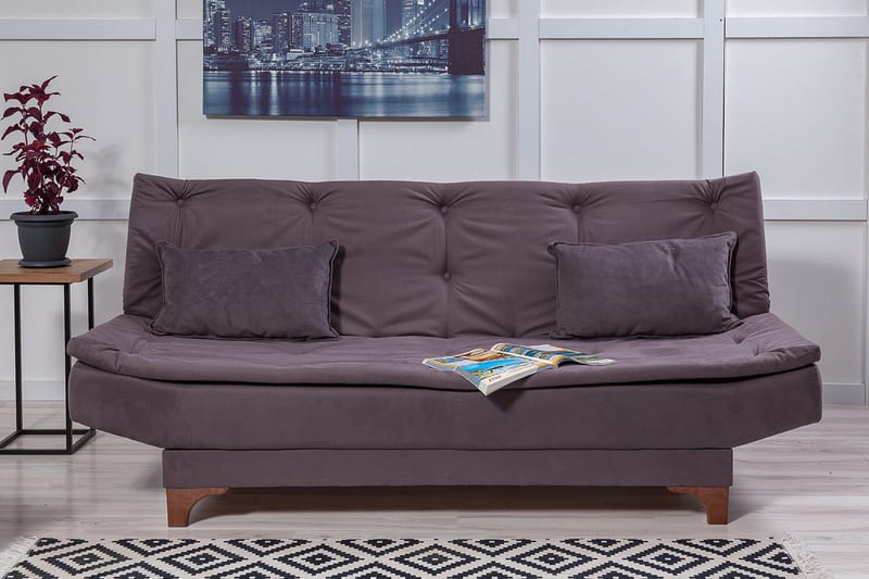 Defiglio 3-pers. Sovesofa - Grå - Møbler - Sofaer - Sovesofaer